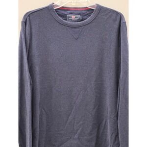 Vineyard Vines Long Sleeve Crewneck Pullover Top Mens Med Nautical Navy Preppy